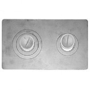 Плита 2х-конфорочная П2-5 (Б) 760х455 под казан