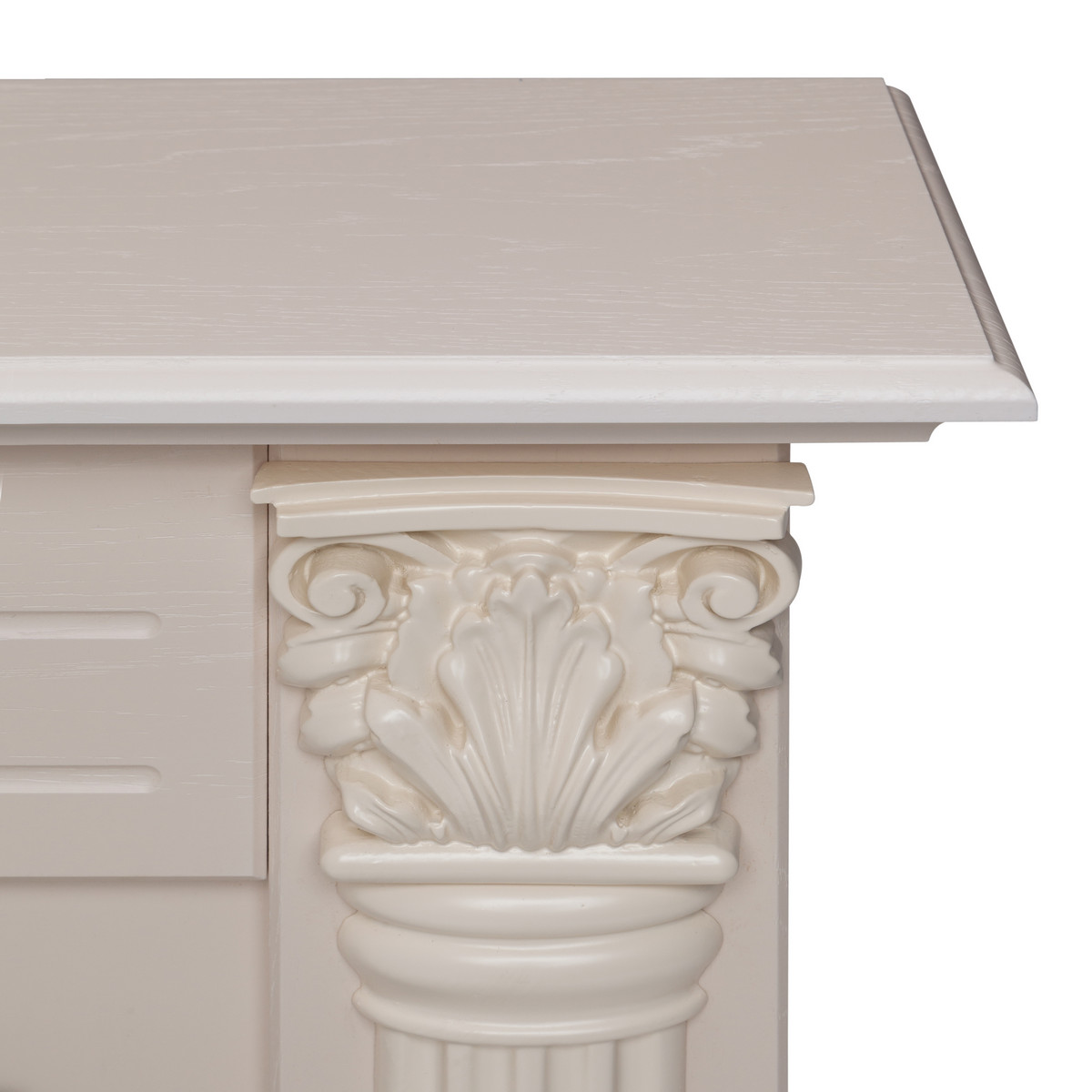 Портал каминный Stefania STD WT Айвори