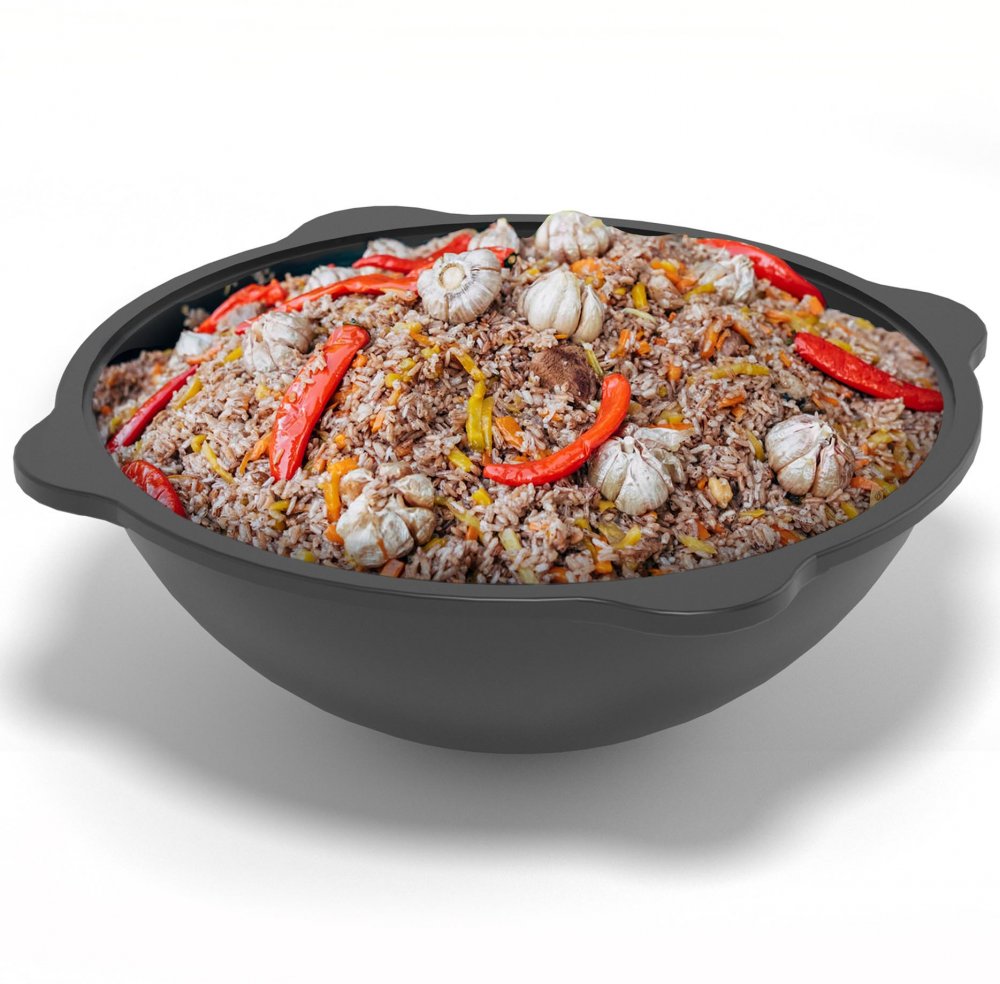 Казан чугунный Везувий 25 л с крышкой