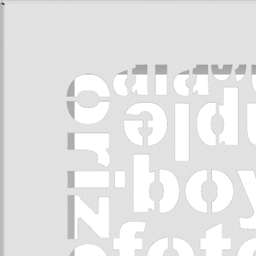 Вентиляционная решетка белая ABC (17х49) 49ABC/B