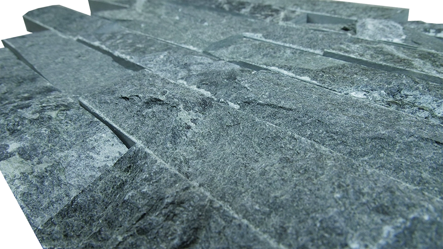 Плитка облицовочная 200х50х25 "рваный камень" талькохлорит