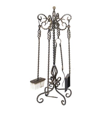 Набор каминный Везувий Кованный N120B