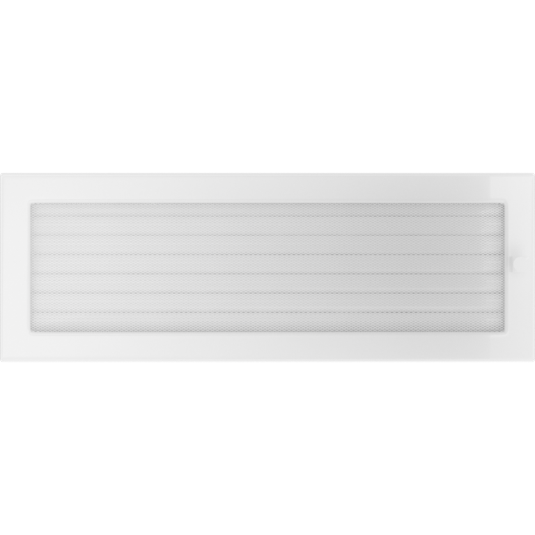 Вентиляционная решетка белая с жалюзи (17х49) 49BX