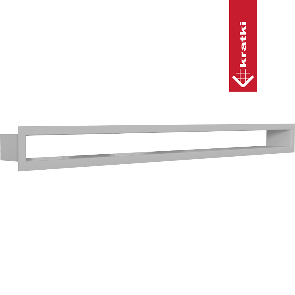 Решетка белая TUNEL6/80/B (60х800)