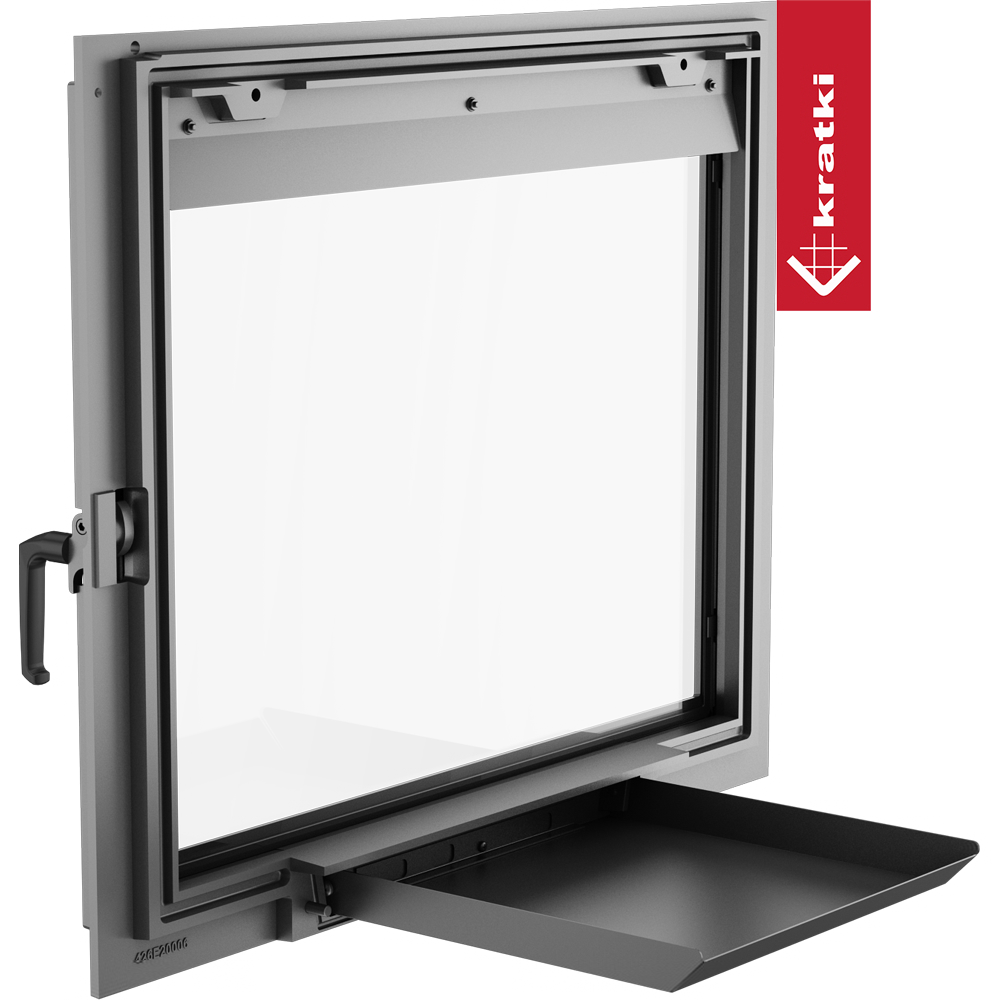 Дверка каминная Kratki AMELIA