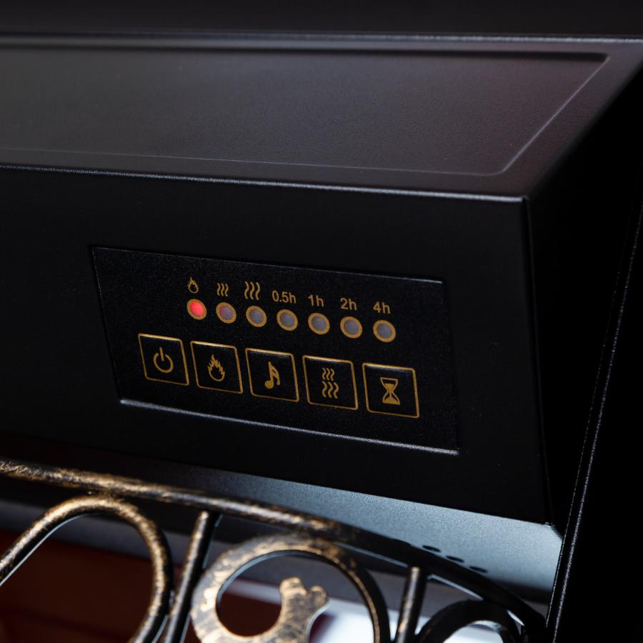 Электроочаг 2D Majestic Lux Black RC