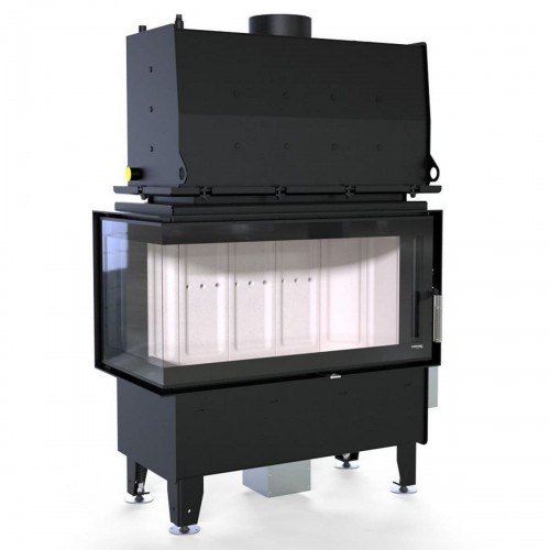 Каминная топка Defro Home Riva ME BL Short