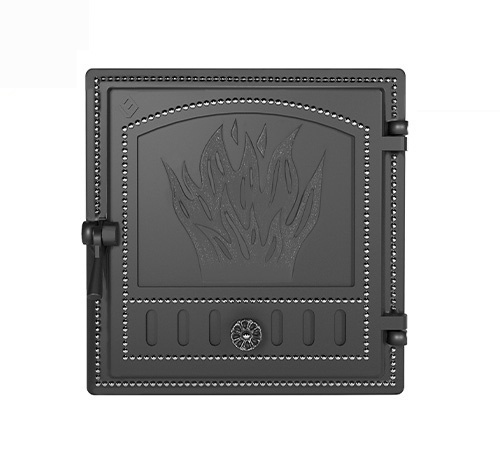 Дверка Везувий каминная 281 (Антрацит)