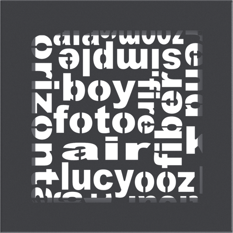 Вентиляционная решетка графитовая ABC (17х17) 17ABC/G