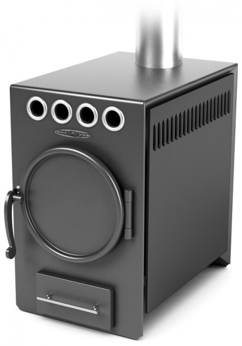 Печь отопительная TMF Нормаль-2 Турбо, антрацит, ТВ