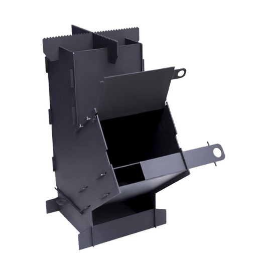 Сборная турбо печь Ракета