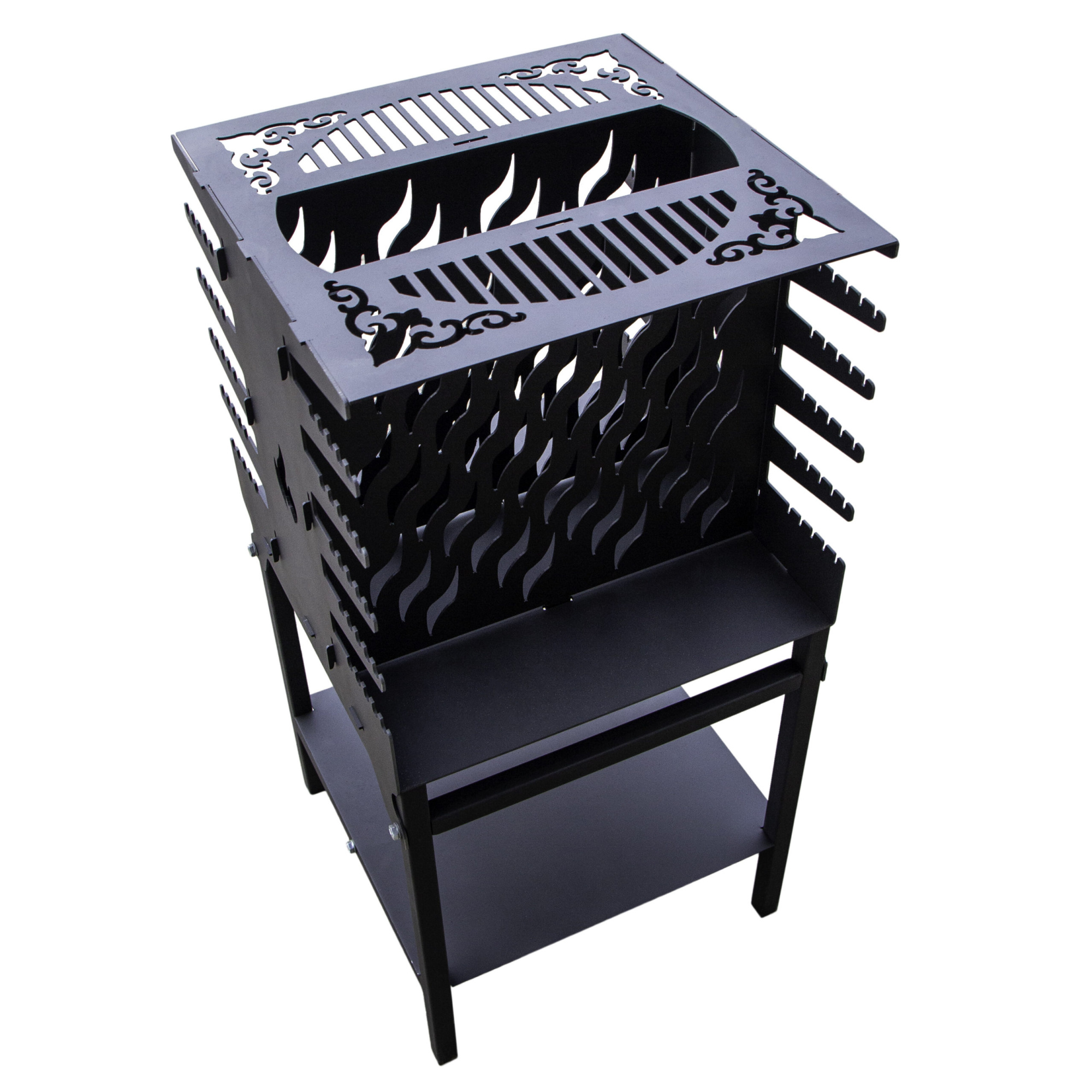 Мангал вертикальный большой