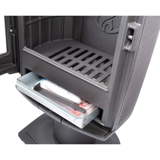 Печь-камин для отопления Fireway Rock на ножке в магазине Добрый Огонь в рассрочку