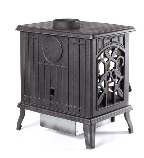 Печь-камин для отопления Fireway Demetra "Антрацит" в магазине Добрый Огонь в рассрочку