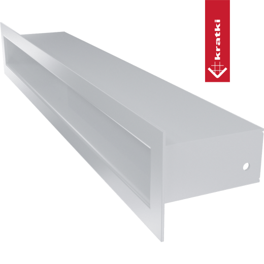 Решетка белая TUNEL6/40/B (60х400)