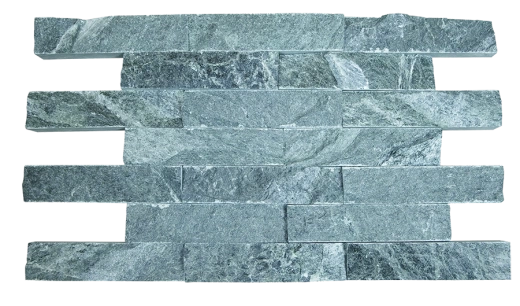 Плитка облицовочная 200х50х25 "рваный камень" талькохлорит