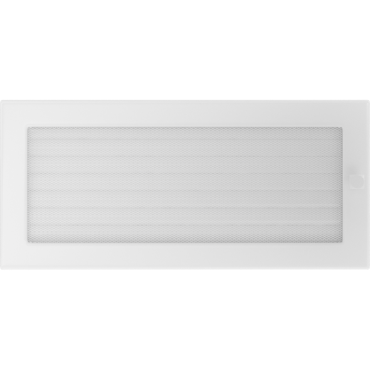 Вентиляционная решетка белая с жалюзи (17х37) 37BX