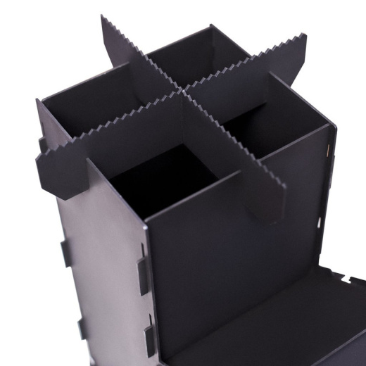 Сборная турбо печь Ракета