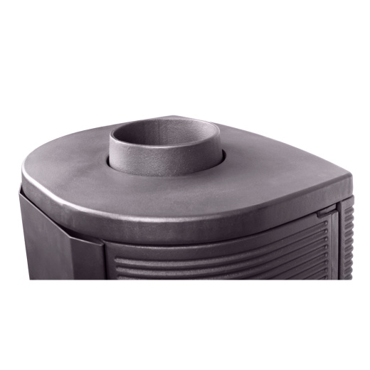 Печь-камин для отопления Fireway Rock на ножке в магазине Добрый Огонь в рассрочку