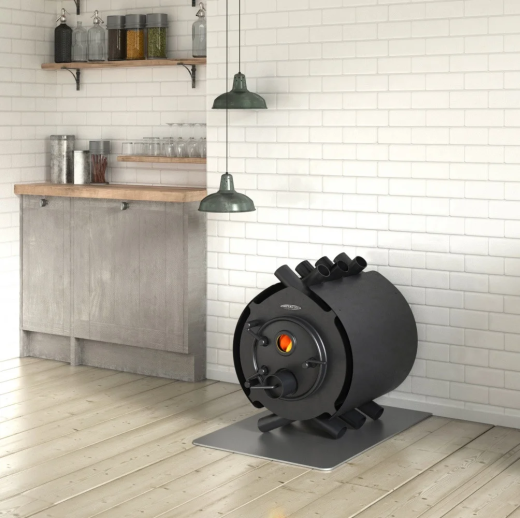 Печь отопительная TMF Валериан, 8кВт, антрацит