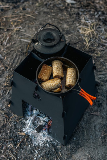 Щепочница печь костровница разборная