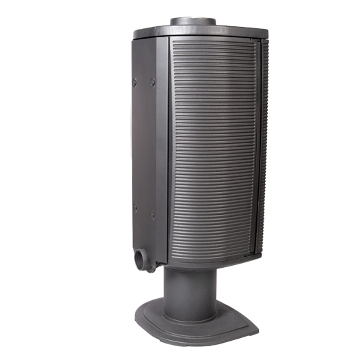 Печь-камин для отопления Fireway Rock на ножке в магазине Добрый Огонь в рассрочку