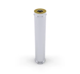 Труба сэндвич d180/280 мм H1000 мм 0,8/0,45 мм AISI304/оцинковка
