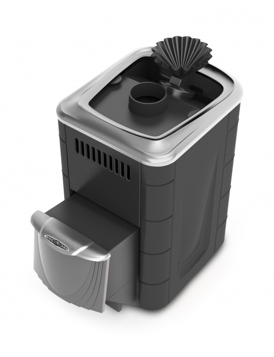 Печь для бани TMF Гейзер Мини 2016 Carbon ДН ЗК, антрацит