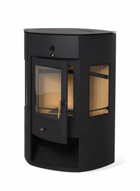 Печь-камин Метабел АОТ 11.0 (в модификации "Енисей 2")