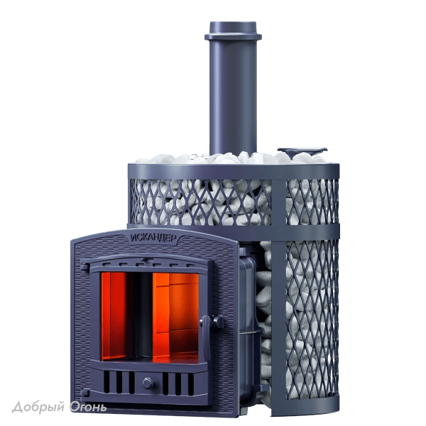 Печь для бани Технолит Искандер ЗК 18 Pro (П2) Ураган