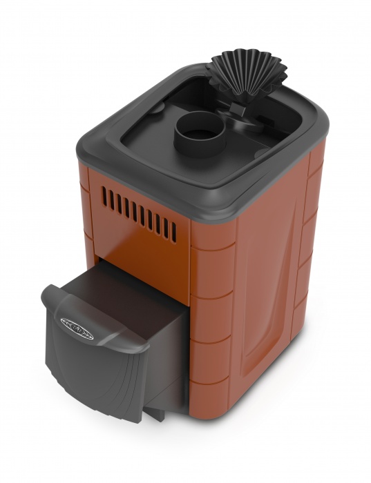 Печь для бани TMF Гейзер Мини 2016 Carbon ДА ЗК, терракота