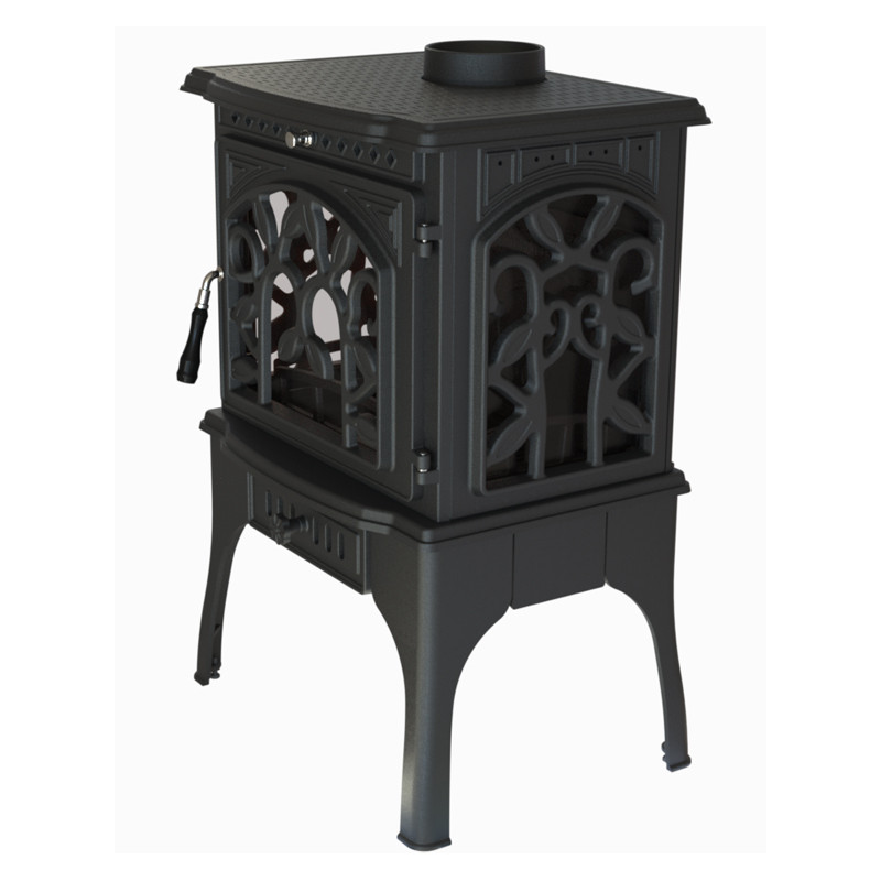 Печь-камин для отопления Fireway Konnekta в магазине Добрый Огонь в рассрочку