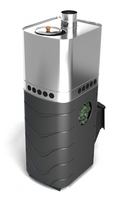 Печь для бани TMF Бирюса 2013 Carbon ДА ЗК, антрацит