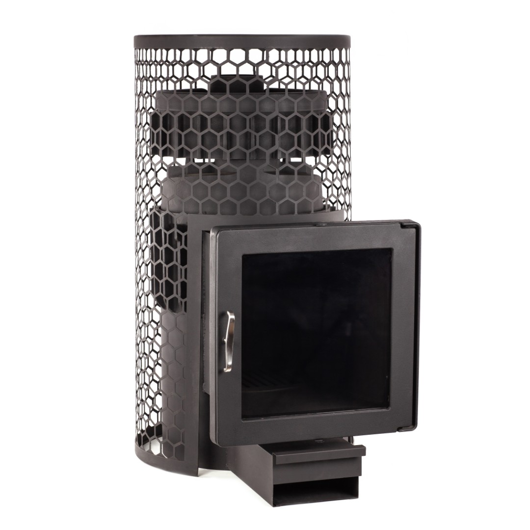 Банная печь ALMA с Сеткой (PR04) с выносом