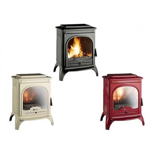 Печь-камин Invicta Seville, эмаль бежевая