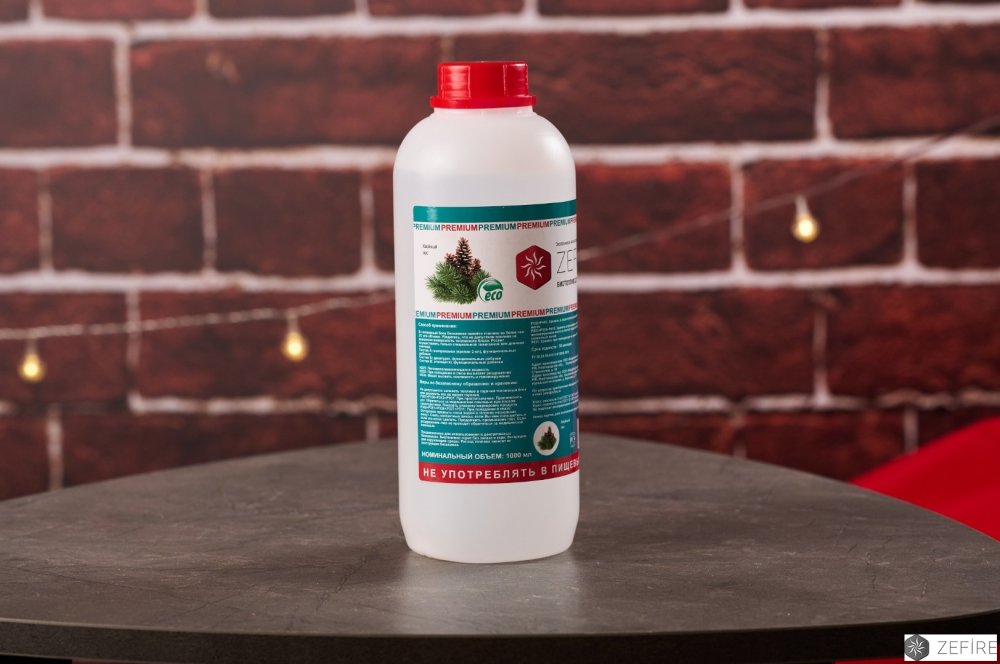 Биотопливо ZeFire Premium хвойный лес 1 литр