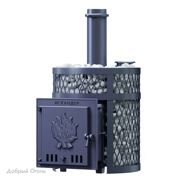 Печь для бани Технолит Искандер ЗК 25 Pro Ураган
