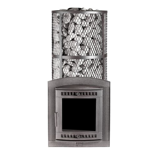 Печь для бани ProMetall Атмосфера XXL, сетка из нержавеющей стали