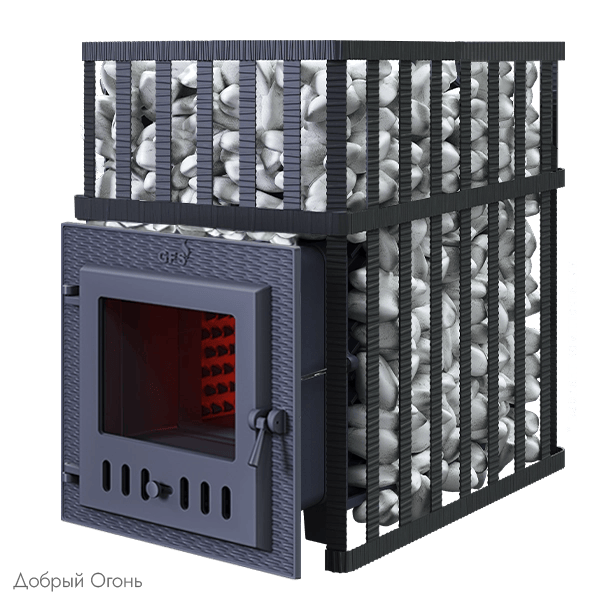Печь для бани Технолит GFS ЗК 40 (М) в сетке