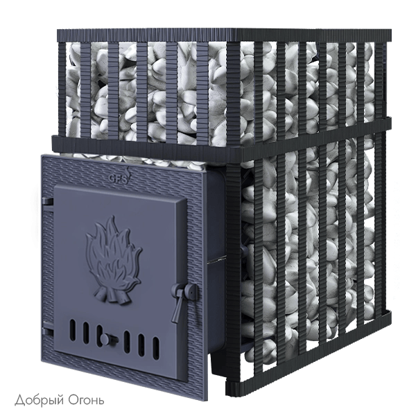 Печь для бани Технолит GFS ЗК 45 в сетке
