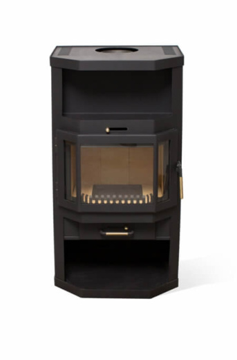 Печь-камин Метабел АОТ 9.0-02 (в модификации "Ангара")