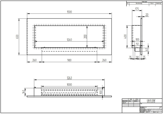 Биокамин ZeFire Elliot 1500