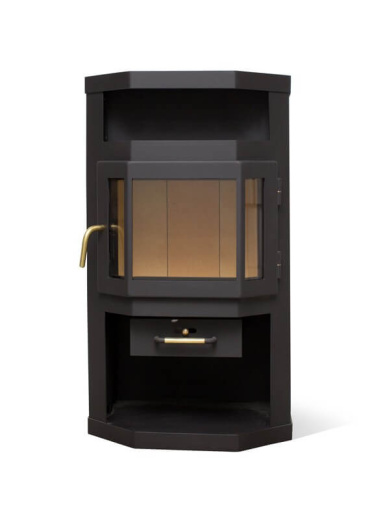 Печь-камин Метабел АОТ 6.0 (в модификации "Ока, с плитой")