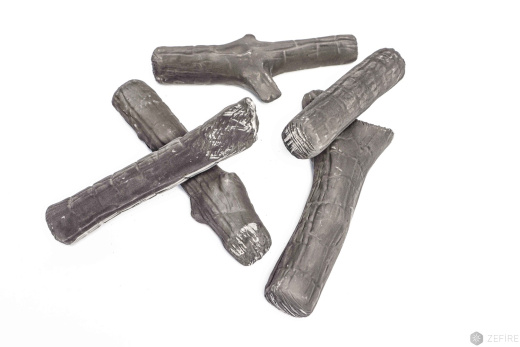 "Керамические дрова обгорелые 5 шт"