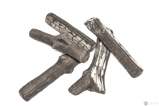 "Керамические дрова обгорелые 5 шт"