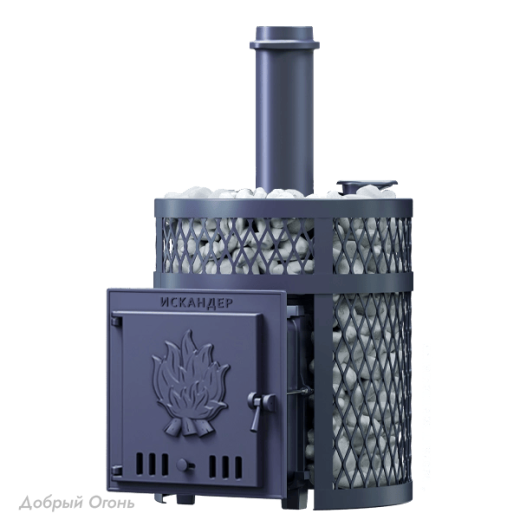 Печь для бани Технолит Искандер ЗК 25 Pro Ураган