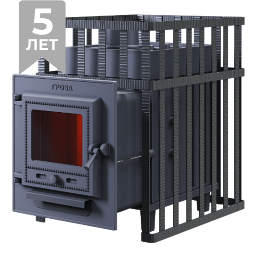 Печь для бани Технолит Гроза 18 (М), в сетке