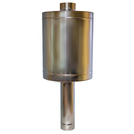 Бак самоварного типа на трубе (круглый) купить в Минске, Гомеле, Могилёве