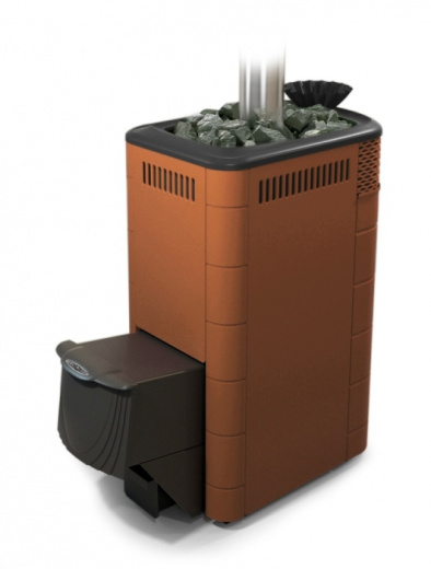 Печь для бани TMF Гейзер XXL 2017 Inox ДА ЗК, терракота