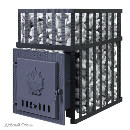 Печь для бани Технолит GFS ЗК 45 в сетке